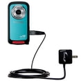 thumbnail image 1 of Gomadic Intelligent Compact AC Home Wall Charger suitable for the Toshiba Camileo BW10 Waterproof HD Camcorder - High output power with a convenient,, 1 of 4