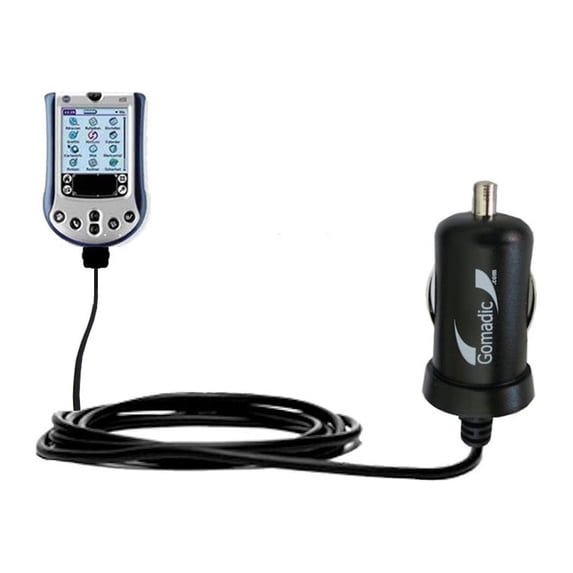 Gomadic Intelligent Compact Car / Auto DC Charger suitable for the Palm palm m130 - 2A / 10W power at half the size. Uses Gomadic TipExchange Technolo