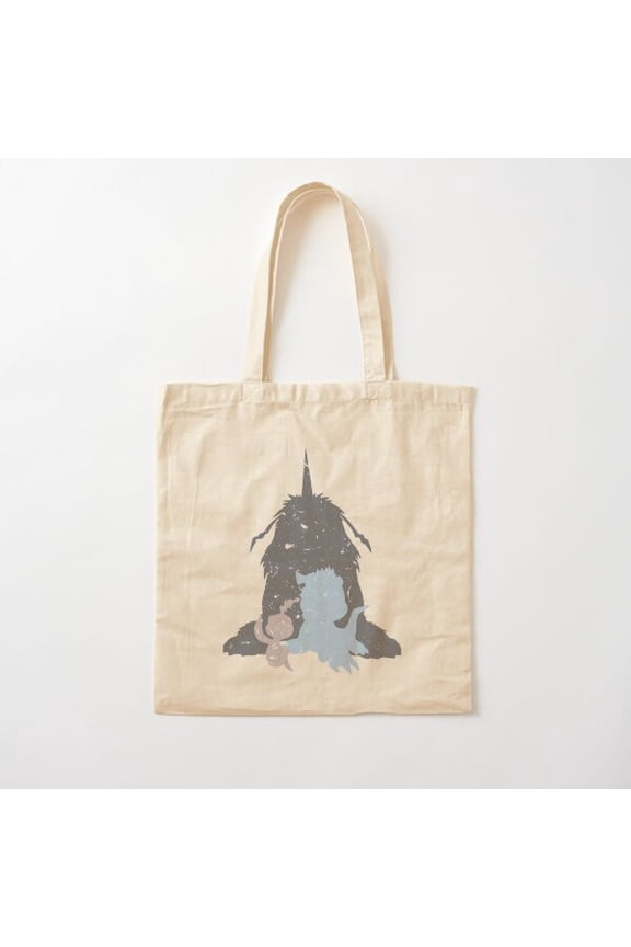 Gomamon Evolution Digimon Art Canvas Canvas Tote Bags, Reusable Shopping Bag