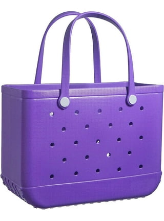 Rubber tote bag shop like crocs