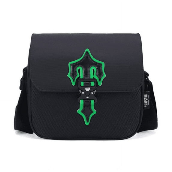 Gomayee Trapstar Crossbody Bag, Fashion Nylon Shoulder Bag Purse Organize Travel Messenger Bag Oxford Cloth Lightweight Men Shoulder Bags, Suitable for Outdoor Activities