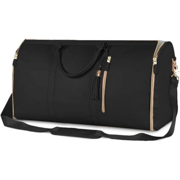 Gomayee Travluxe Folding Travel Bag, Foldable Travel Bag, Foldy Bag, Waterproof Garment Bag for Travel, Carry on Garment Duffle Bag, Travel Bag Women, Convertible Hand Luggage
