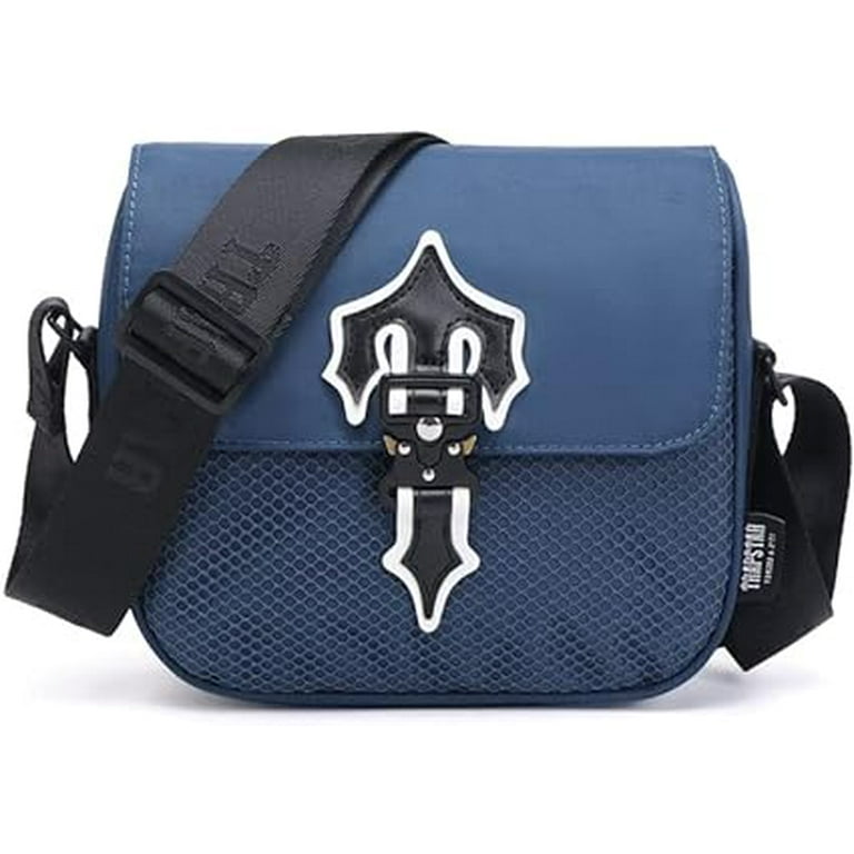 Gomayee Unisex Nylon Crossbody Bag, Dark Blue - Walmart.com