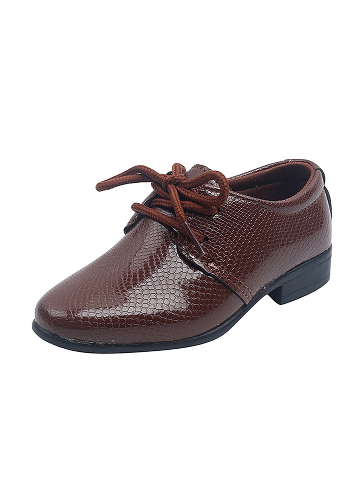 brown kids dress shoes Girls Mary Jane Flats Vintage Style Children's Shoes Chestnut Brown 2.5 / Chestnut Brown main image 0