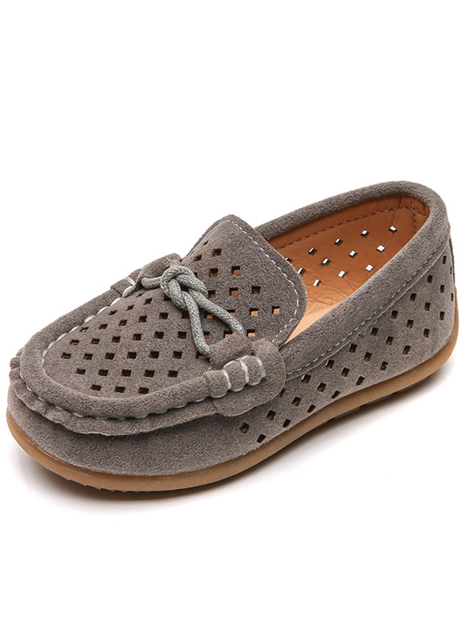 Girls suede hotsell loafers