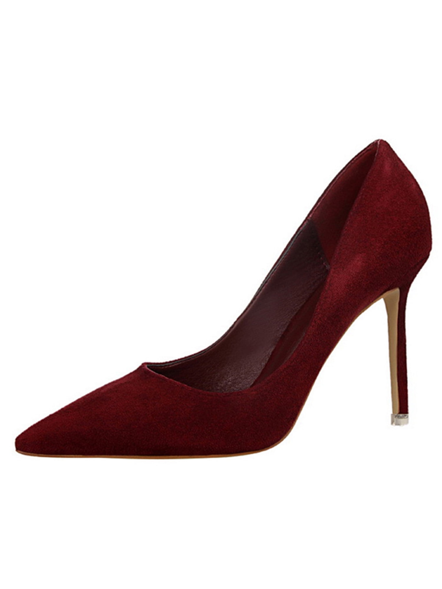 Mix No. 6 Red Suede 4 1/2-inch Platform Heels Size 6.5 | eBay
