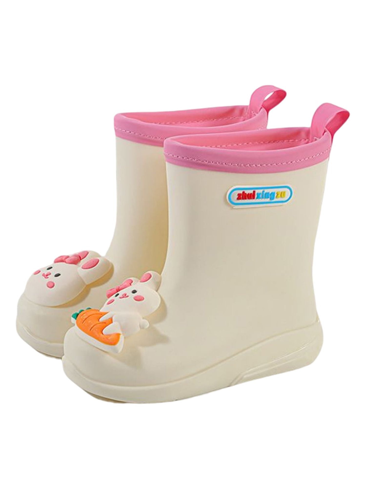 Gomelly Kids Garden Shoes Waterproof Rubber Boots Cartoon Rain Boot