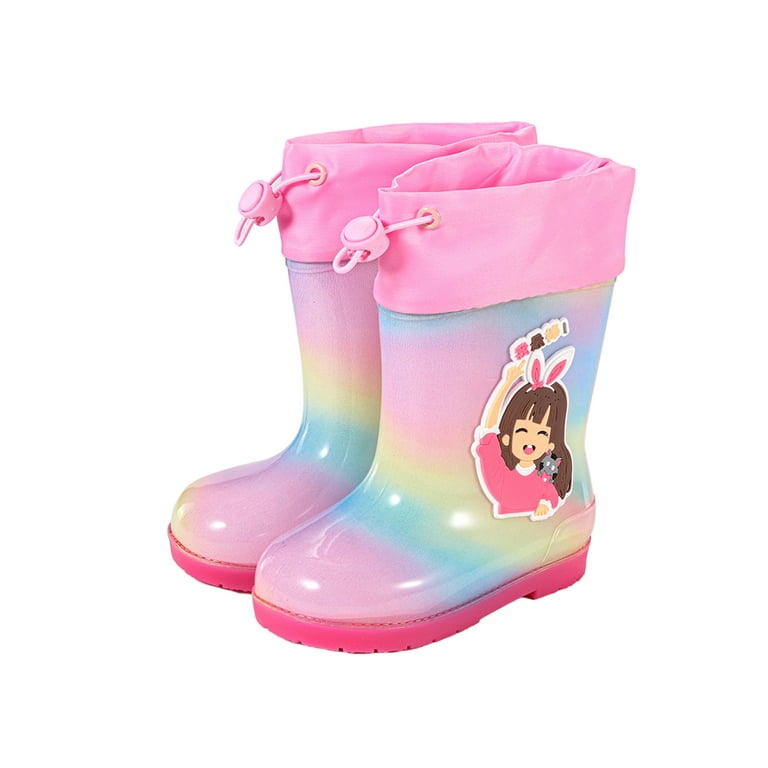 Walmart kids rubber boots cheap