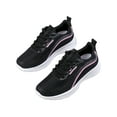 thumbnail image 1 of Gomelly Ladies Athletic Shoes Knit Upper Running Shoe Sport Sneakers Comfort Walking Gym Outdoor Trainers Black 7, 1 of 7