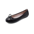 thumbnail image 1 of Gomelly Ladies Flats Women Flat Shoes Slip On Flats with Bows Ballet Flat Ballerina Flats Comfortable Casual Flats Round Toe Flats Dress Shoes Flats Black 9, 1 of 7