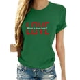 thumbnail image 1 of Gomelly Ladies Summer Tops Short Sleeve T Shirt Comfy T-shirt Women Casual Work Tunic Blouse Tee Green 3XL, 1 of 2