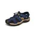 thumbnail image 1 of Gomelly Men's Fisherman Sandals Closed Toe Shoes Sports Outdoor Sandals Blue Size 10.5, 1 of 5