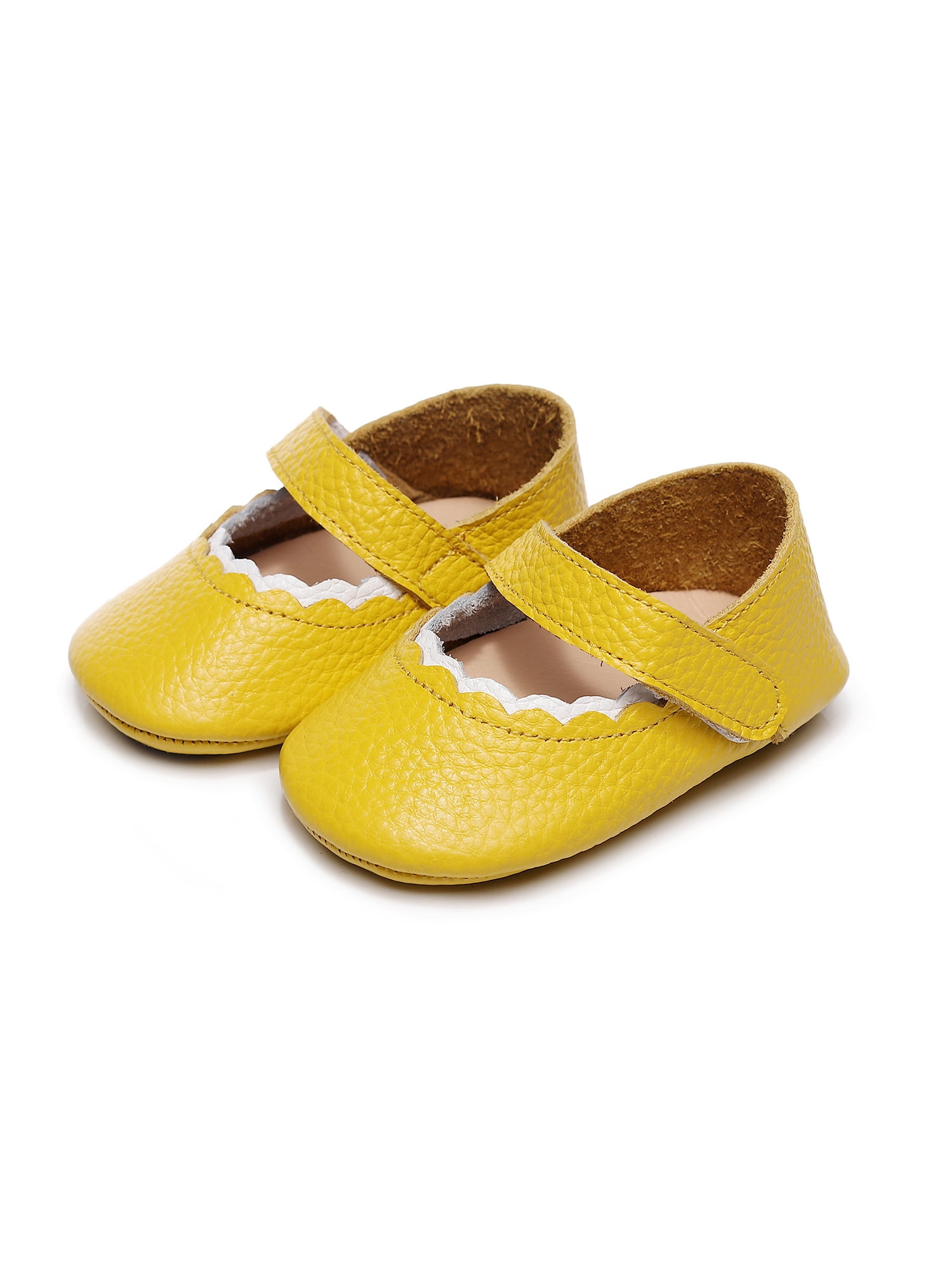Gomelly Toddler Flats Soft Sole Mary Jane Prewalker Dress Shoes