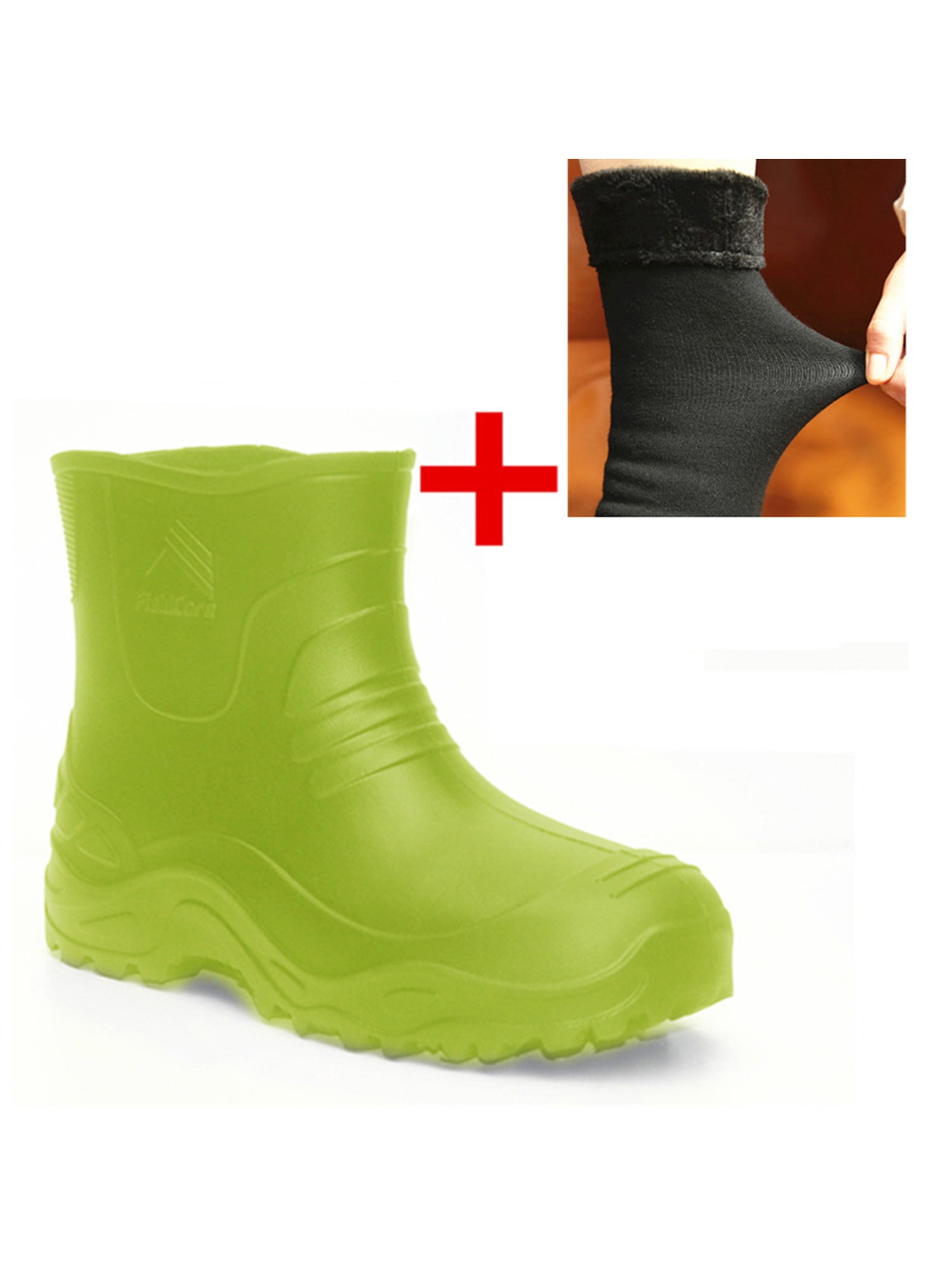 Rain boots shop ankle height