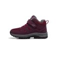 thumbnail image 1 of Gomelly Womens Mens Warm Casual Shoes Non-Slip Sneakers Plush Lined Walking Shoe Comfortable Winter Boot Outdoor Climbing Snow Boots Women's Purple 5.5, 1 of 9