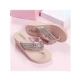 thumbnail image 1 of Gomelly Woman Flip Flops Backless Slippers Wedge&platform Wedges Breathable Thong Indoor Shopping Pink 8.5, 1 of 4