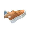 thumbnail image 1 of Gomelly Women Fashion Sneakers Low Top Skate Shoes Lace Up Casual Shoe Lightweight Platform Sneaker Driving Walking Khaki 10, 1 of 4