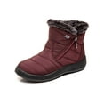 thumbnail image 1 of Gomelly Women Ladies Winter Warm Waterproof Ankle Boots, 1 of 6