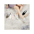 thumbnail image 1 of Gomelly Women's Canvas Sneakers Low Lace-up Casual Shoes Comfortable Walking Flats, 1 of 1