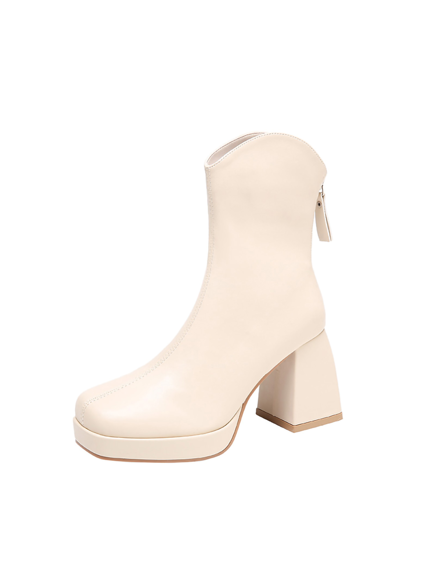 Gomelly Womens Booties Casual Dress Boot Chunky Heel Ankle Boots