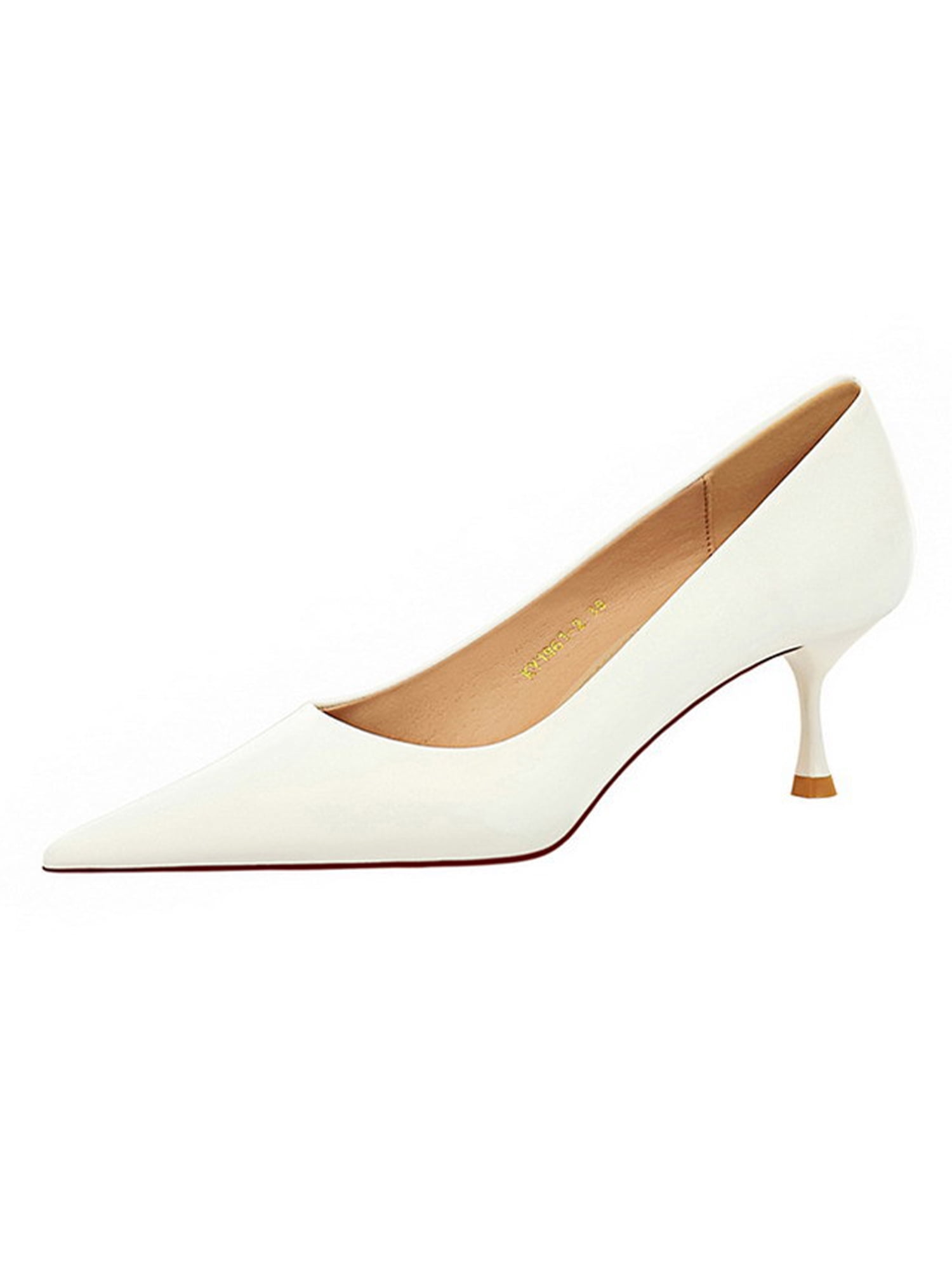 Zara Off-White Kitten Heel Sling-Back Shoes, Women's Fashion, Footwear,  Heels on Carousell