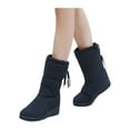 thumbnail image 1 of Gomelly Womens Winter Snow Boots Warm Ankle Boots Slip on Waterproof Outdoor Booties, 1 of 6