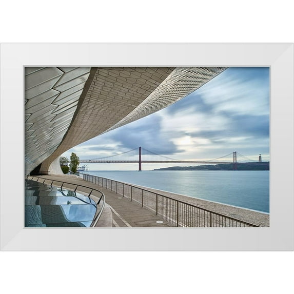 Gomes, Paulo 18x13 White Modern Wood Framed Museum Art Print Titled - Maat