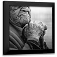 thumbnail image 1 of Gomez, Paul 12x12 Black Modern Framed Museum Art Print Titled - Traces, 1 of 5