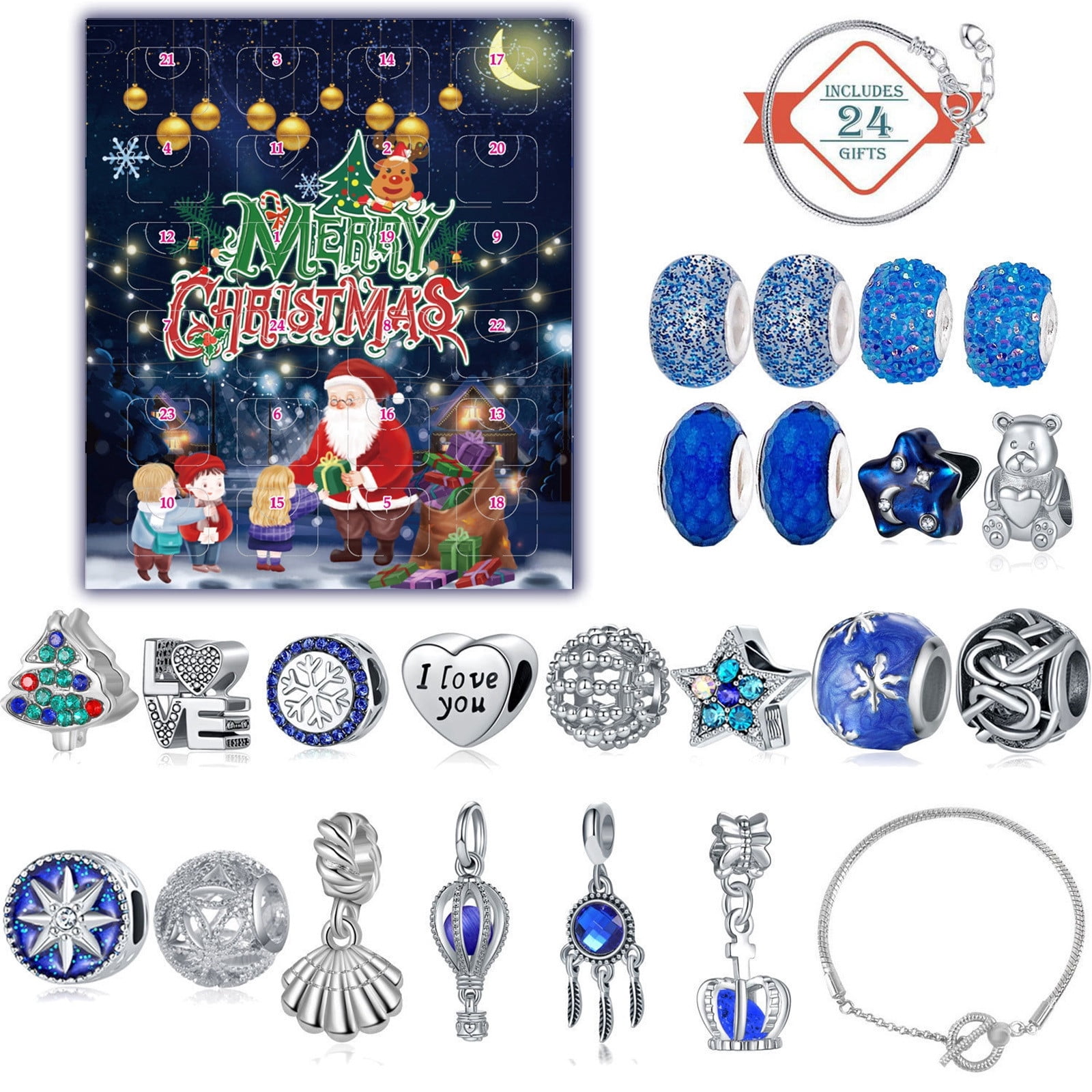 Gomind Advent Calendar 2024, Christmas Countdown Calendar, 24 Days of ...