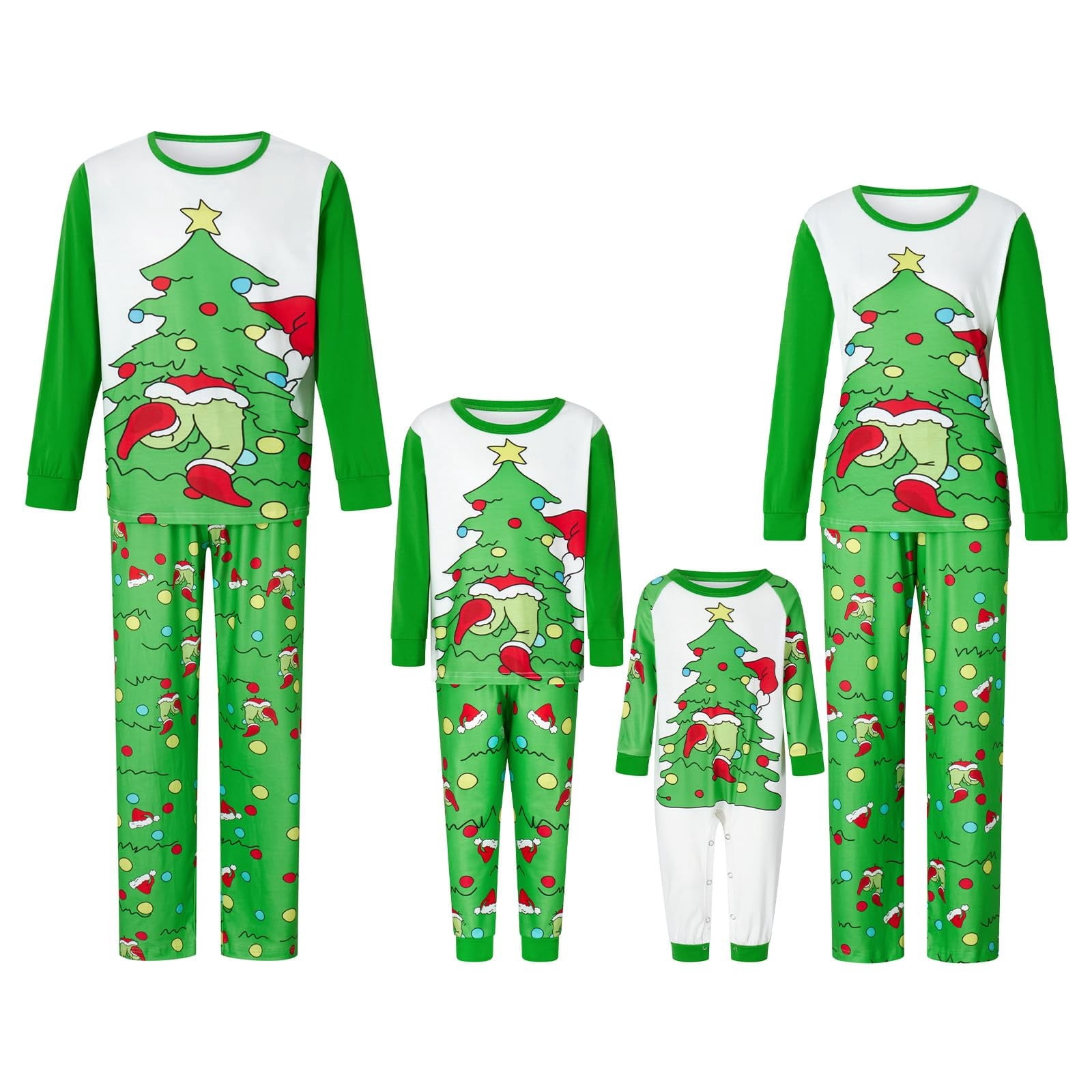 Gomind Grinch Christmas Pjs Matching Sets for Family, Christmas Grinch ...