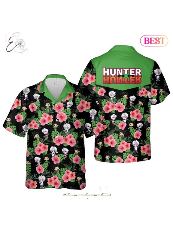 Gon And Killua Hawaiian Shirt Hunter X Hunter Anime Shirt for Men Women