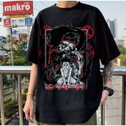 Gon Freecss T-shirt, Hunter x Hunter Manga Anime Shirt,Black color,size L
