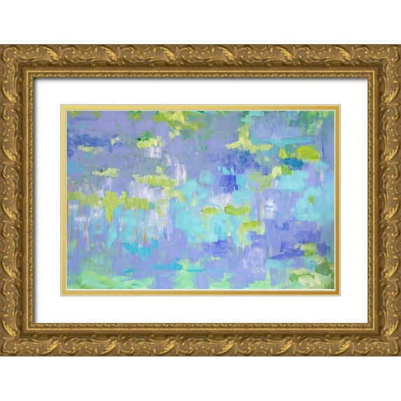 Gonda, Tamara 32x23 Gold Ornate Wood Framed with Double Matting Museum Art Print Titled - Promises in Every Star
