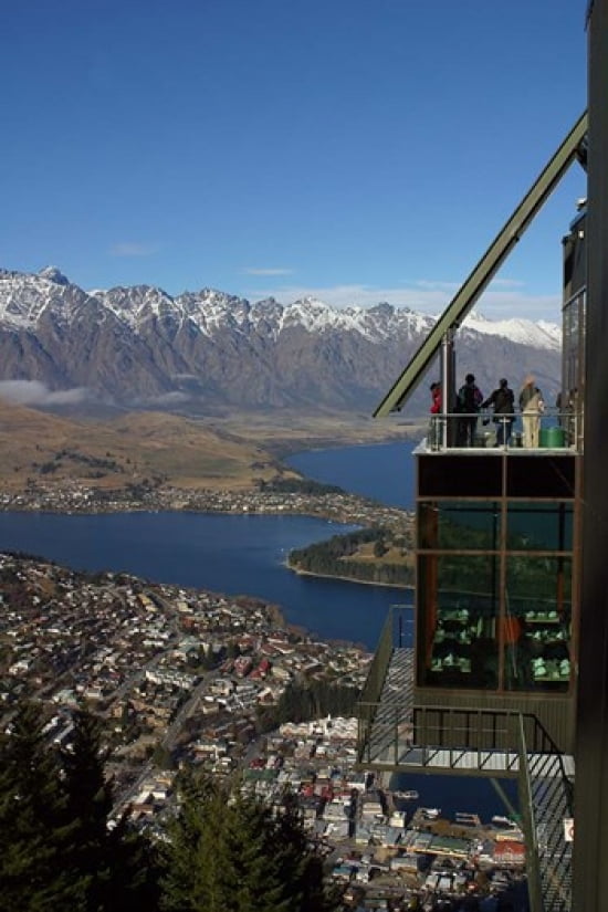 Gondola Queenstown South Island New Zealand Canvas Art - Douglas Peebles DanitaDelimont (20 x 30)
