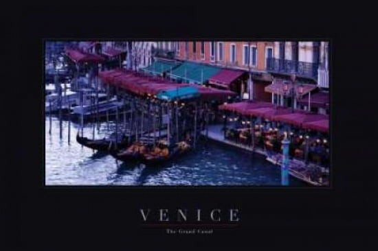 Gondolas IV Canvas Art - John Warren (12 x 18)