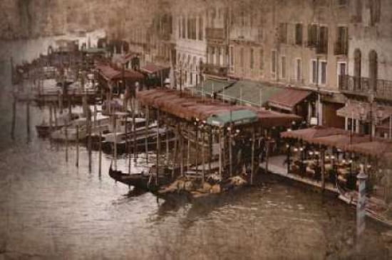 Gondolas V Canvas Art - John Warren (24 x 36)