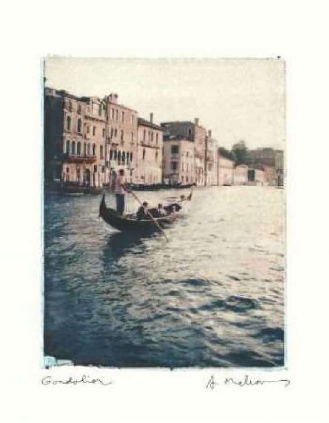 Gondolier Canvas Art - Amy Melious (22 x 28)