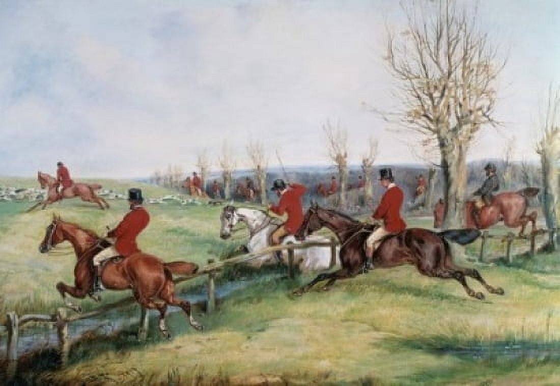 Gone Away Samuel Henry Alken (1810-1896British) Canvas Art - Samuel Henry Alken (24 x 36)