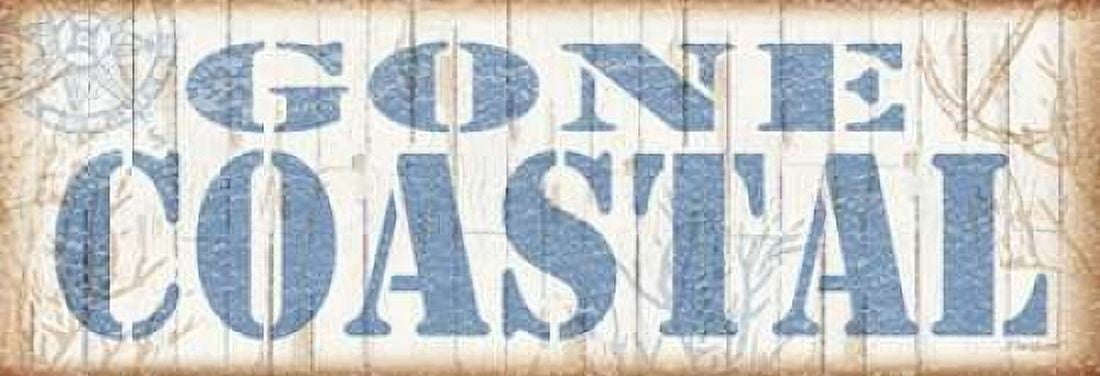 Gone Coastal Canvas Art - Todd Williams (10 x 20)
