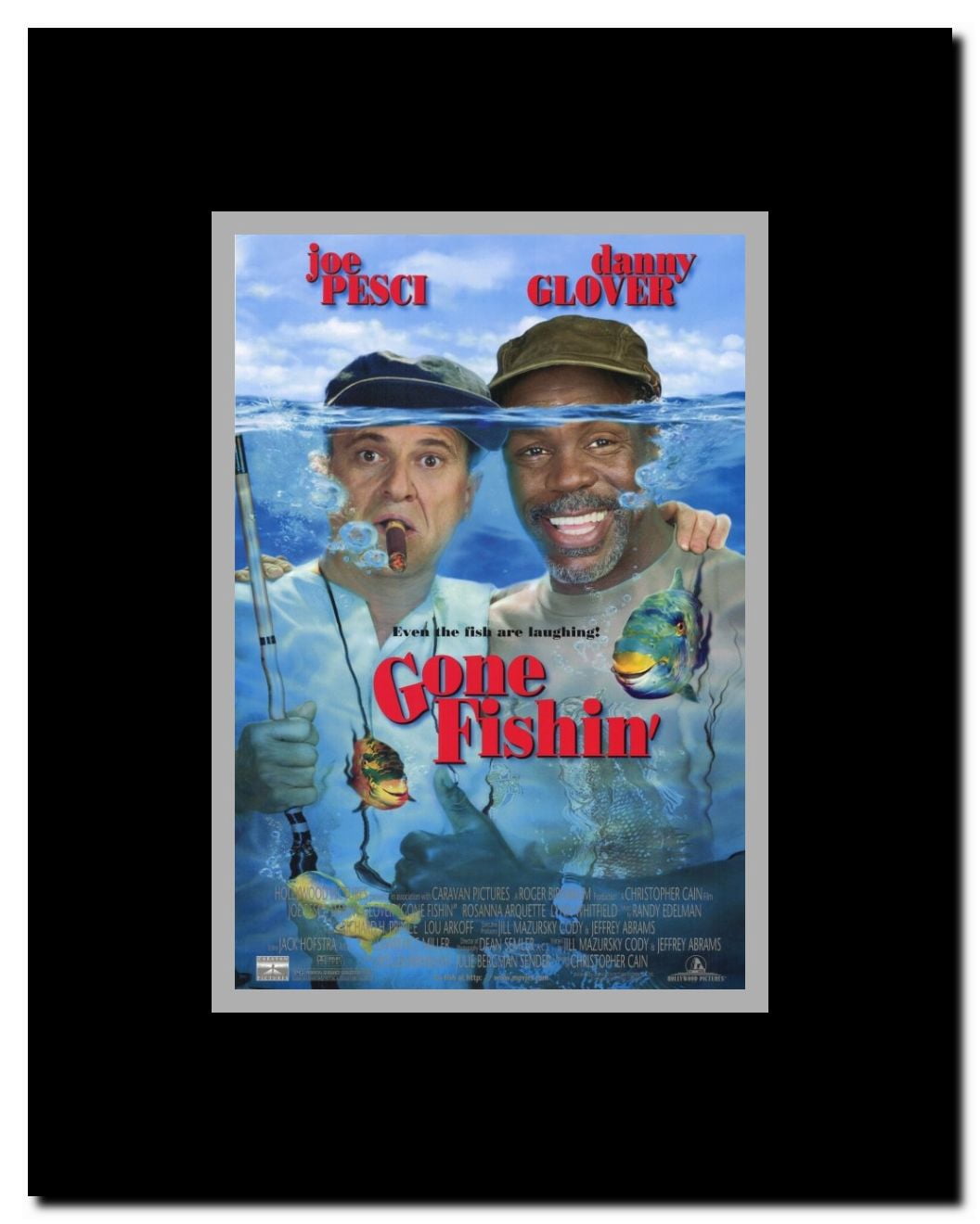 Gone Fishin' Framed Movie Poster