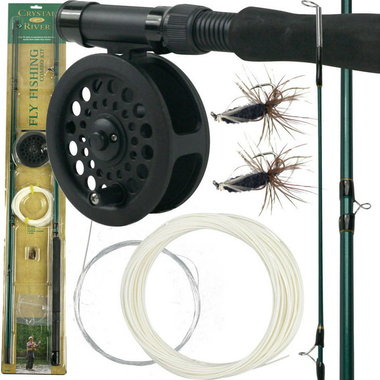 Gone Fishing Crystal River Fly Fishing Combo Kit 