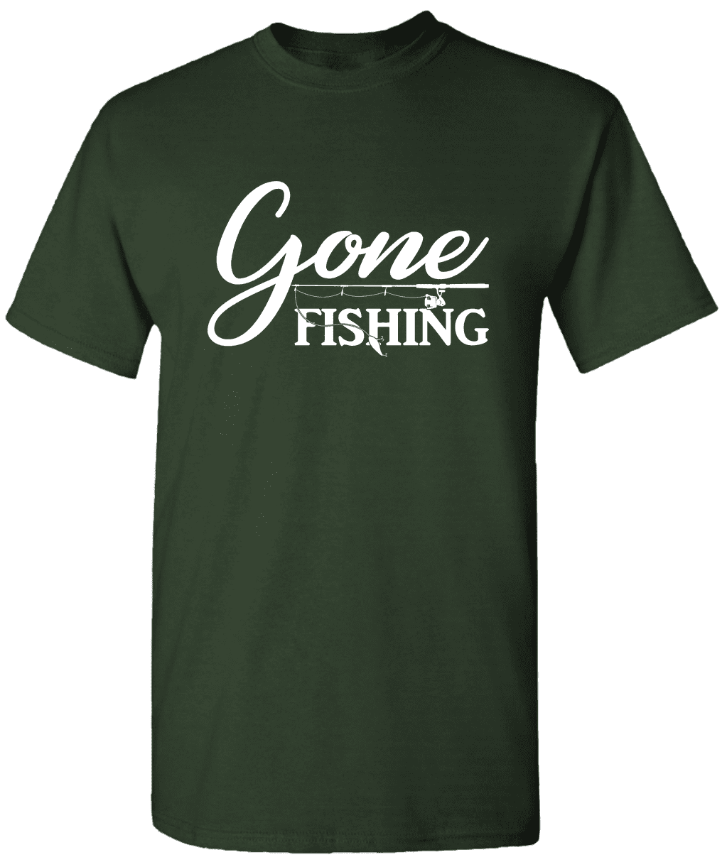 Gone Fishing - Light Blue - Fishing Shirts For Women – JOE'S Fishing Shirts