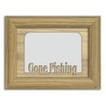 thumbnail image 1 of Gone Fishing Tabletop Picture Frame - Holds 4x6 Photo - Multiple Color Options, 1 of 5