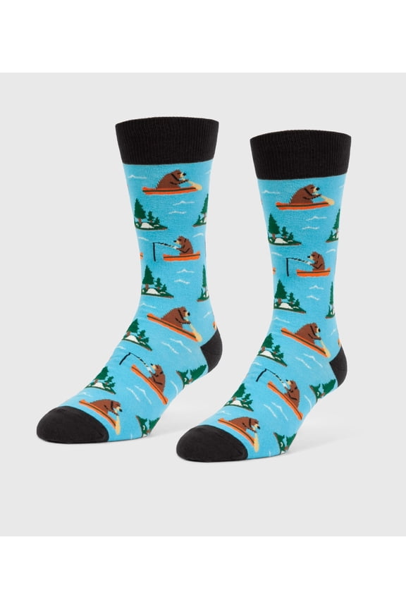 Gone Fishing Unisex L/XL Socks