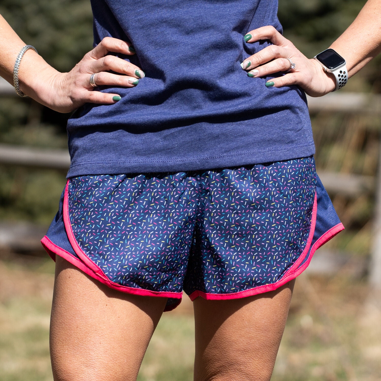 Small sales running shorts