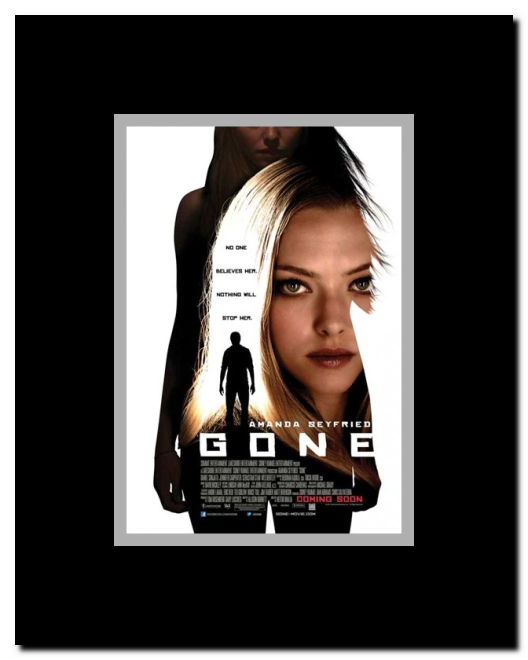 Gone Framed Movie Poster