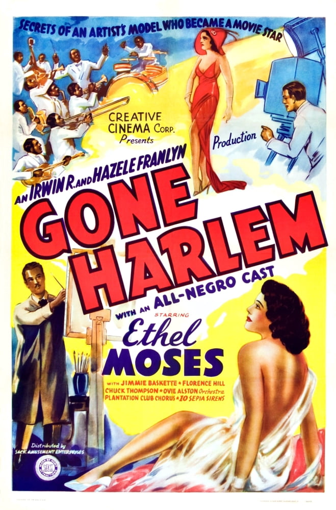 Gone Harlem Canvas Art - (11 x 17)