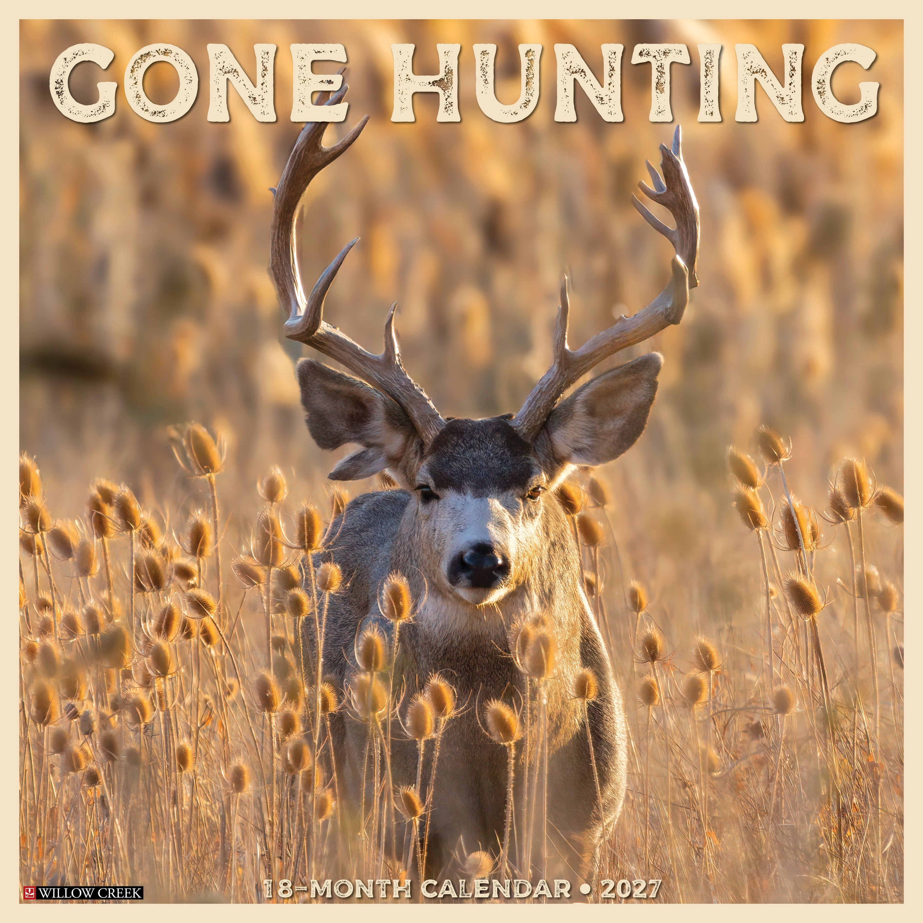 Willow Creek Press, Gone Hunting 2027 Wall Calendar