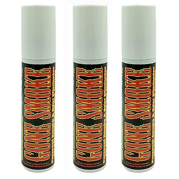 Gone Smoke Personal Smoke and Odor Eliminator Spray, 1 oz, 3 pack