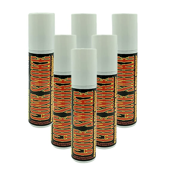 Gone Smoke Personal Smoke ’N’ Odor Eliminator Spray – 1 oz Bottles – 6-Pack – Multi-Colored – Hair & Clothes Freshener